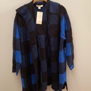 Sejour hooded cardigan sweater